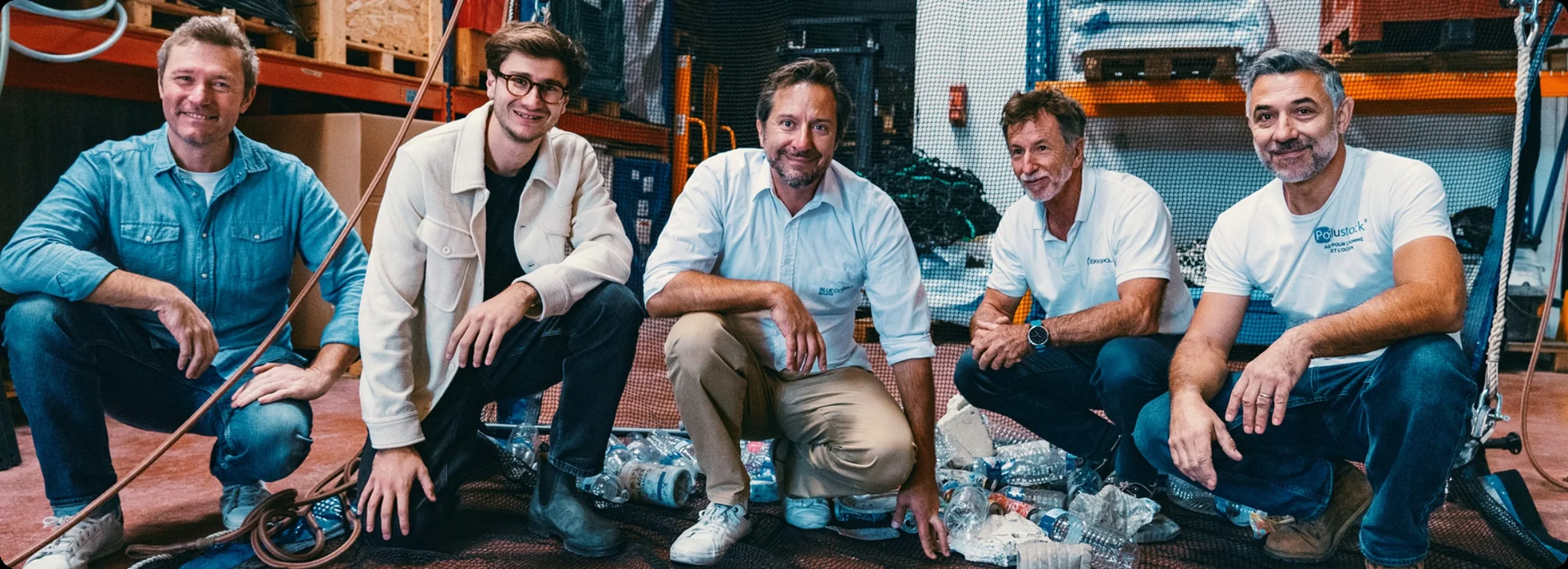 The Blue Odyssey Initiative team in the workshop